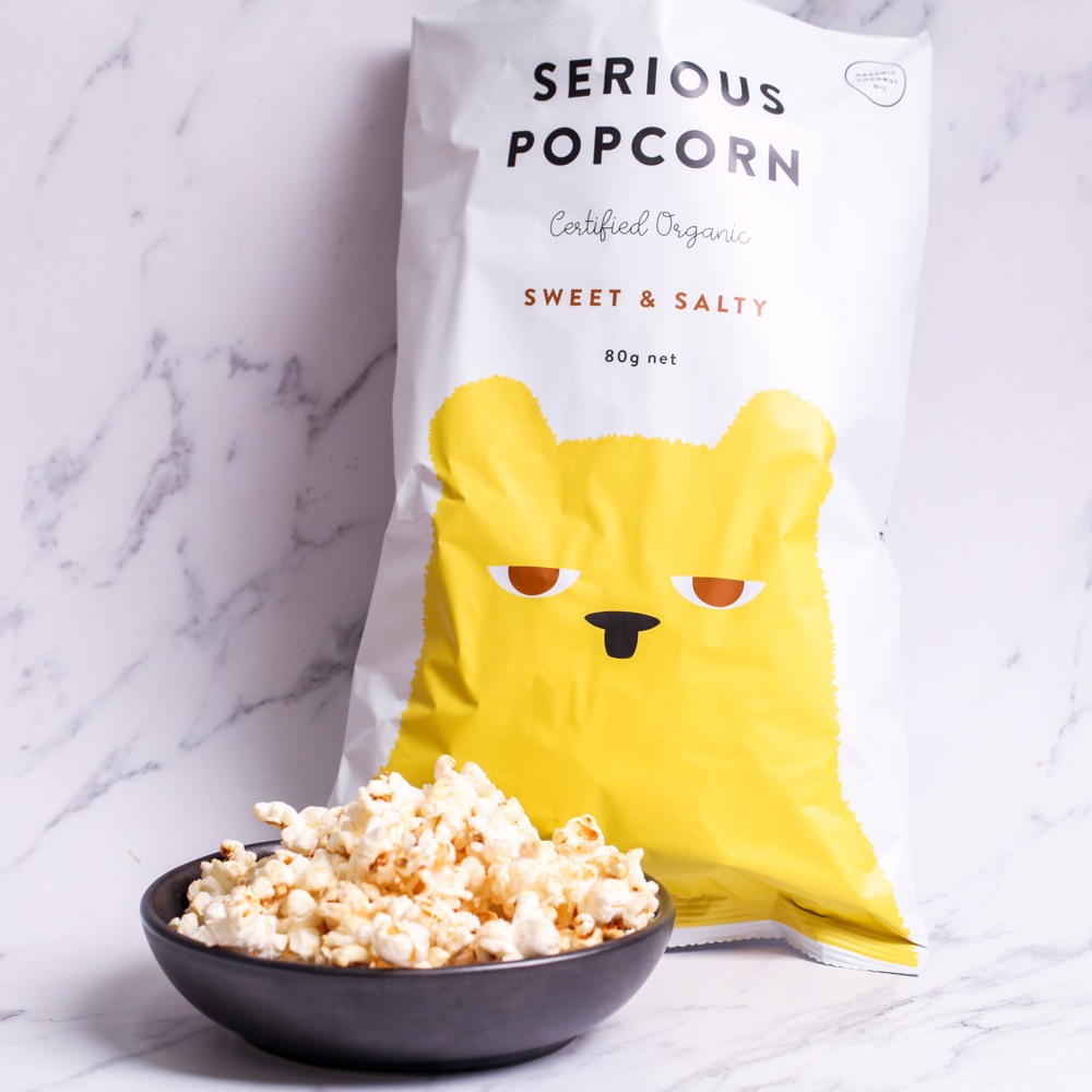 Organic Popcorn, Sweet & Salty - Serious Food Co